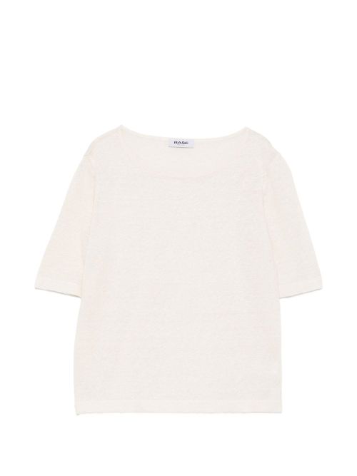 Base Milano Linen And Cotton Blend Sweater