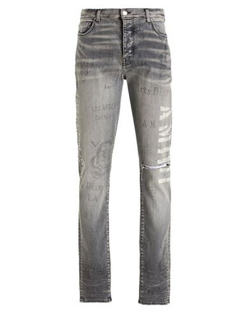 Man Jeans Black Size 38 Cotton, Elastomultiester, Elastane