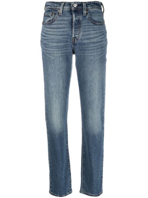 501 cropped jeans - Blue