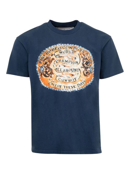 Graphic-print t-shirt - Blue
