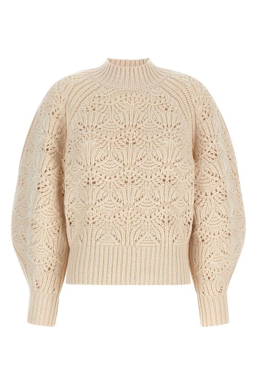 'Hypnotic Cable Knit' Sweater
