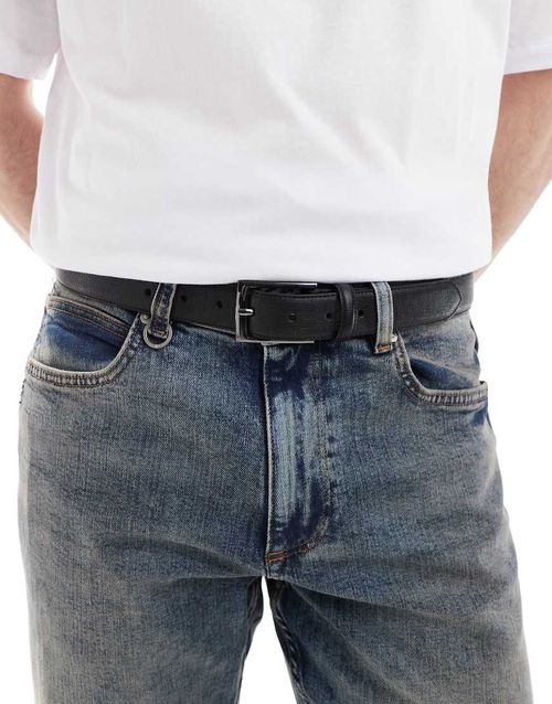 River Island essential belt in black