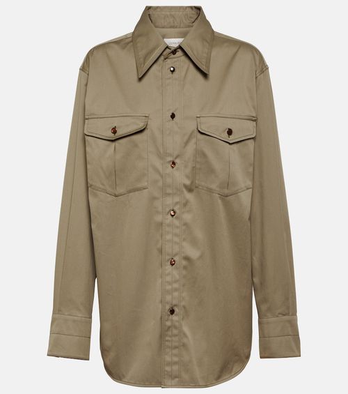 Lemaire Western cotton twill shirt