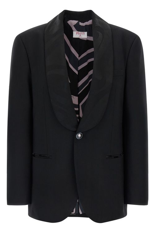 'Labirinto' Single-Breasted Blazer