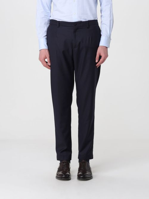 Pants Men color Blue
