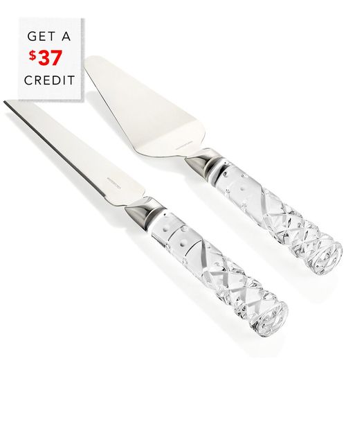 2Pc Celebrations Cake & Kinfe Server With $37 Credit