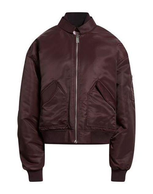 Woman Jacket Burgundy Size 1 Polyamide