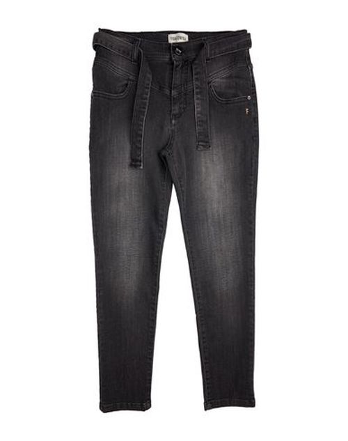 Kid Girl Jeans Black Size 10 Cotton, Elastane