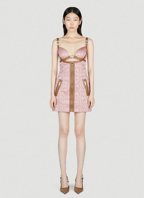 Cut-out Medusa Dress - Woman Dresses Pink It