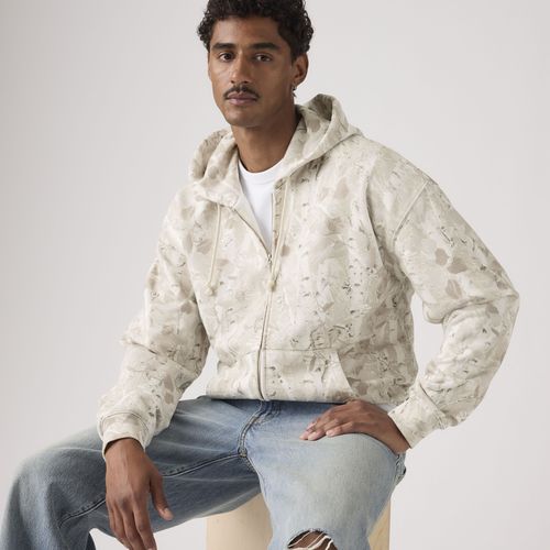 Hayes Boxy Full Zip Sweatshirt