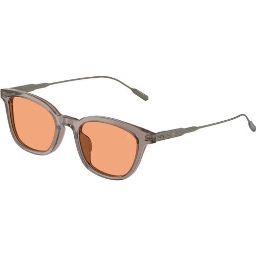 Moncler Unisex Moncler ME6027D LENTIS 300974 Gafas de sol Acetato Gris Naranja Pantos Norma