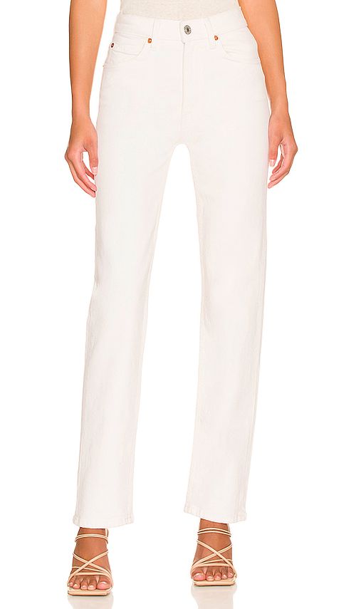 RE/DONE Originals 70's Straight Jeans in White. - 31 also