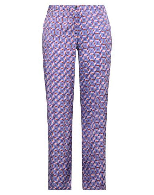 Woman Pants Mauve Size 12 Viscose, Elastane