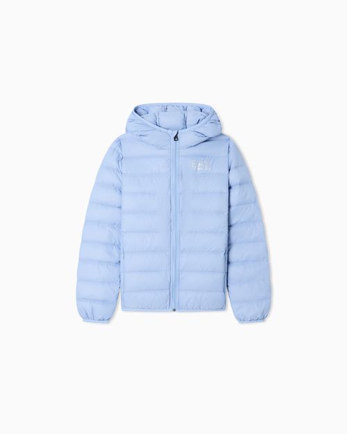Light hooded down jacket Core Identity Boy with regular fit