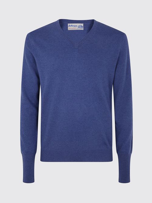 Sweater Men color Gnawed Blue