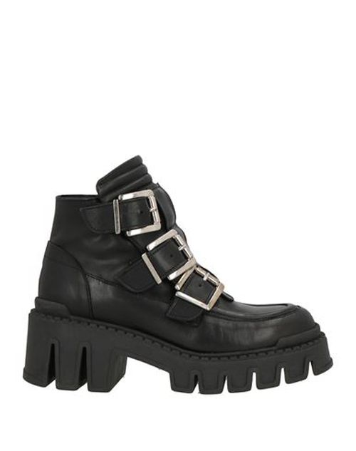 Ovyé Woman Ankle boots Black Size 6 Leather