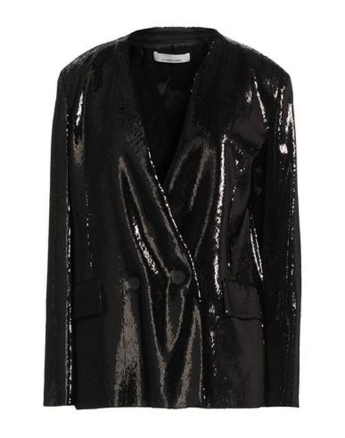 Woman Blazer Black Size 6 Polyester