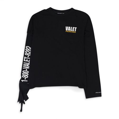 BLACK GLOVE LONGSLEEVE T-SHIRT