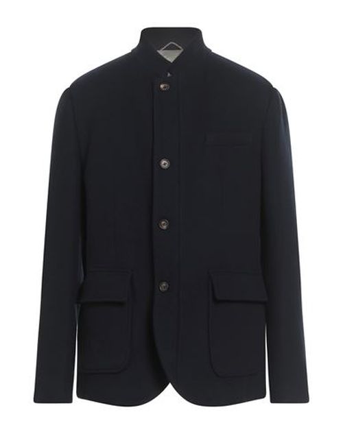 Man Jacket Midnight blue Size 44 Wool