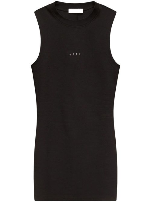 Handprint minidress - Black