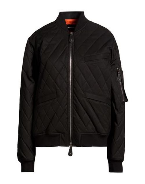 Woman Puffer Black Size 4 Polyester