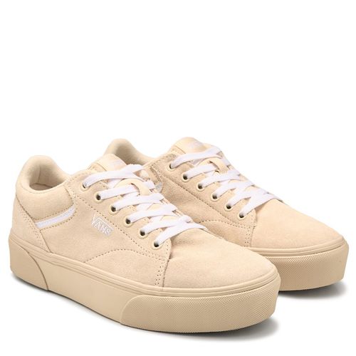 Women's Seldan Platform Sneakers (Beige Suede)