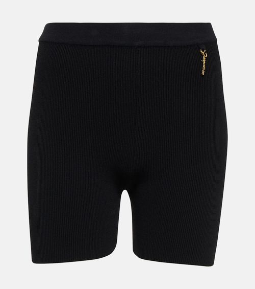 Jacquemus Le Short Pralu ribbed-knit shorts