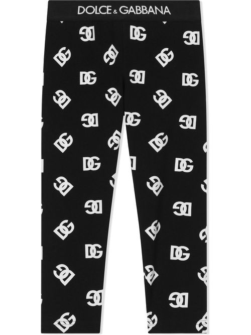 Interlock logo-print leggings - Black