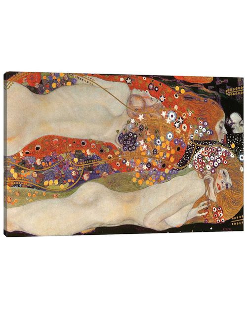 Water Serpents Ii, 1904-07 By Gustav Klimt Wall Art