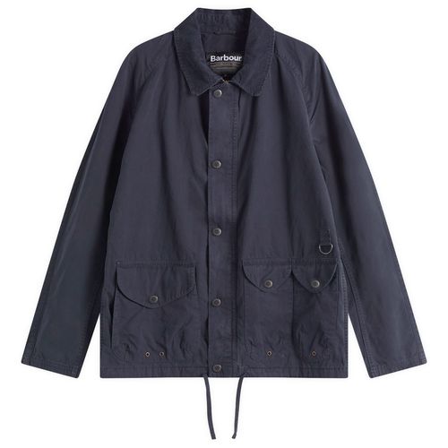 Men's Utility Casual Chore Jacket in Navy