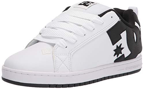 DC Shoes Men's Court Graffik Casual Low Top Skate Shoe Sneaker