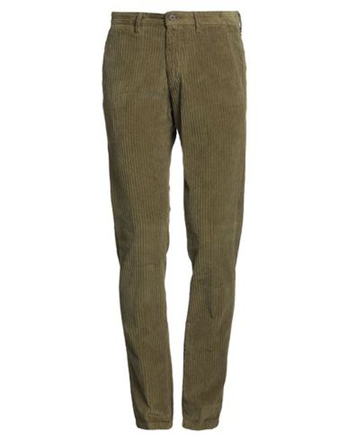 Man Pants Military green Size 30 Cotton, Elastane