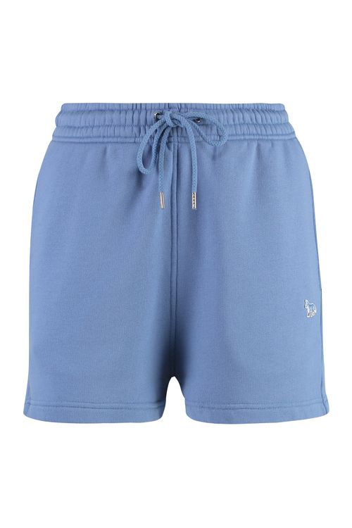 Cotton Shorts — Blue