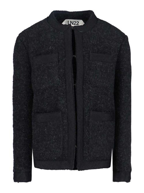 Wool blend jacket