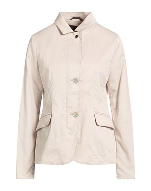 Woman Jacket Light grey Size 6 Cotton, Polyamide, Elastane