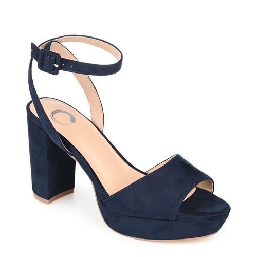 Women's Nairri Platform Dress Sandals (Blue Synthetic)