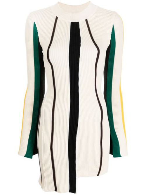Logo ribbed-knit jumper