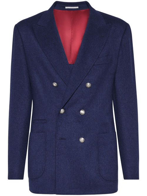 Double-breasted blazer - Blue