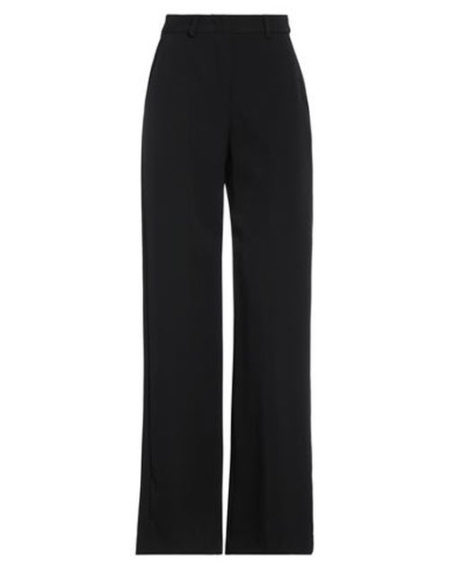 Woman Pants Black Size 2 Polyester, Elastane