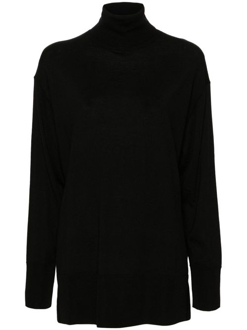Virgin-wool jumper - Black