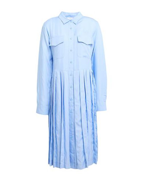 Woman Midi dress Light blue Size 6 Lyocell