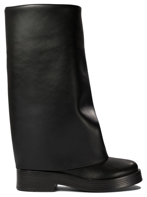 Casadei Black Rubber Boot