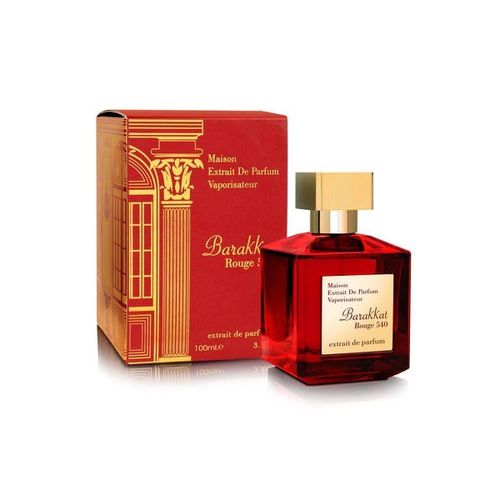 Barakkat Rouge 540 Perfume for Unisex Extrait de Parfum Spray 3.4 oz