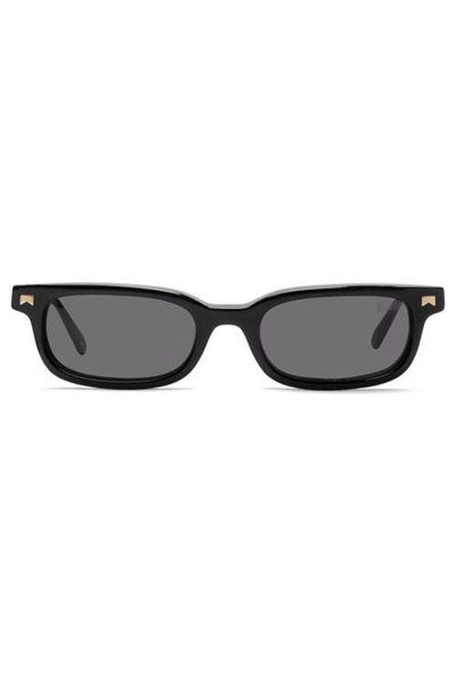 Rhude Tobac Rectangular Frame Sunglasses