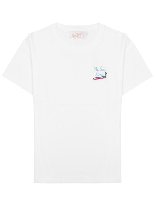 White Graphic Crew Neck T-Shirt