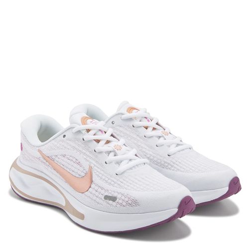 Women's Journey Running Shoes (White/Rose Gold)