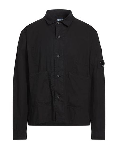 C. p. Company Man Shirt Black Size M Cotton