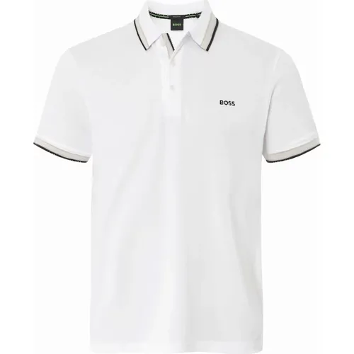 Hugo Boss Men's Paddy Polo Shirt - White - Size: 42/Regular