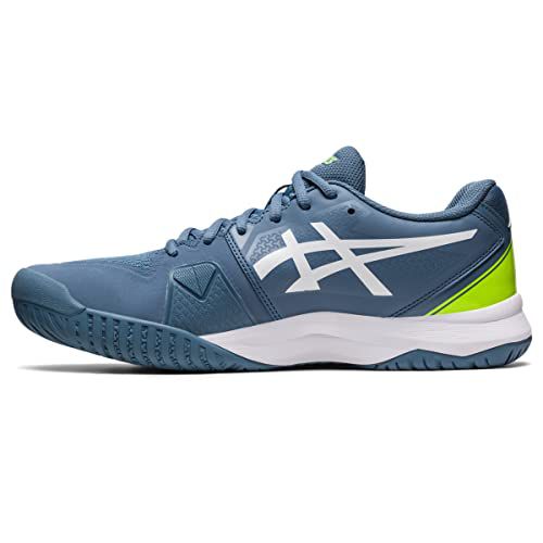 ASICS Men's GEL-CHALLENGER 13 Tennis Shoes, 10.5, WHITE/LIGHT INDIGO