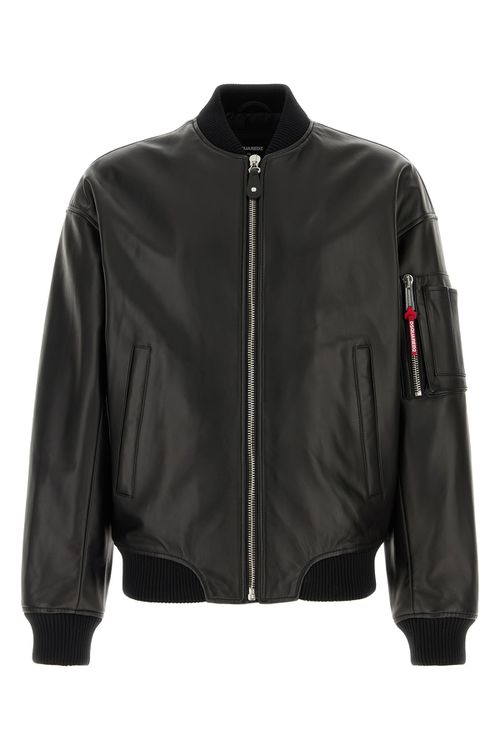Leather Bomber